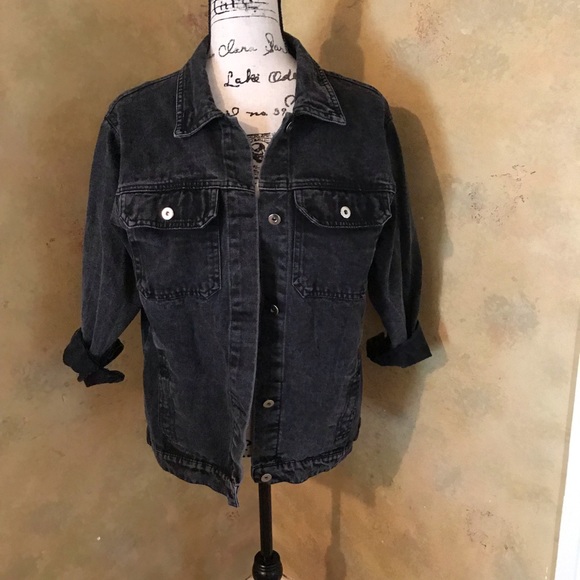 Jean Jacket Graphic Print Back - Picture 3 of 6